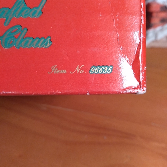 Kirklands Collectible Santa on Chimney 7" Hand Crafted Resin 1993 - Picture 8 of 8